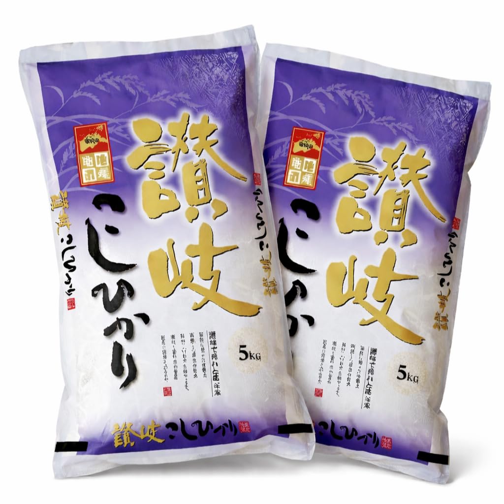 Amazon.co.jp: 【精米】新米 令和8年産 コシヒカリ 10kg(5kg×2袋) 香川